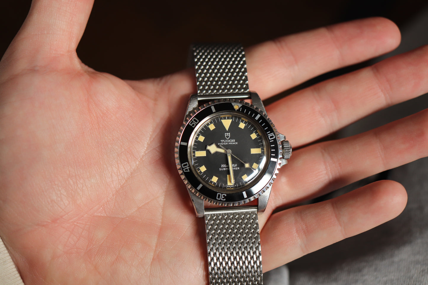 Vintage Tudor Submariner 94010 "Snowflake" - Rare Canadian Army-Issued - 1984