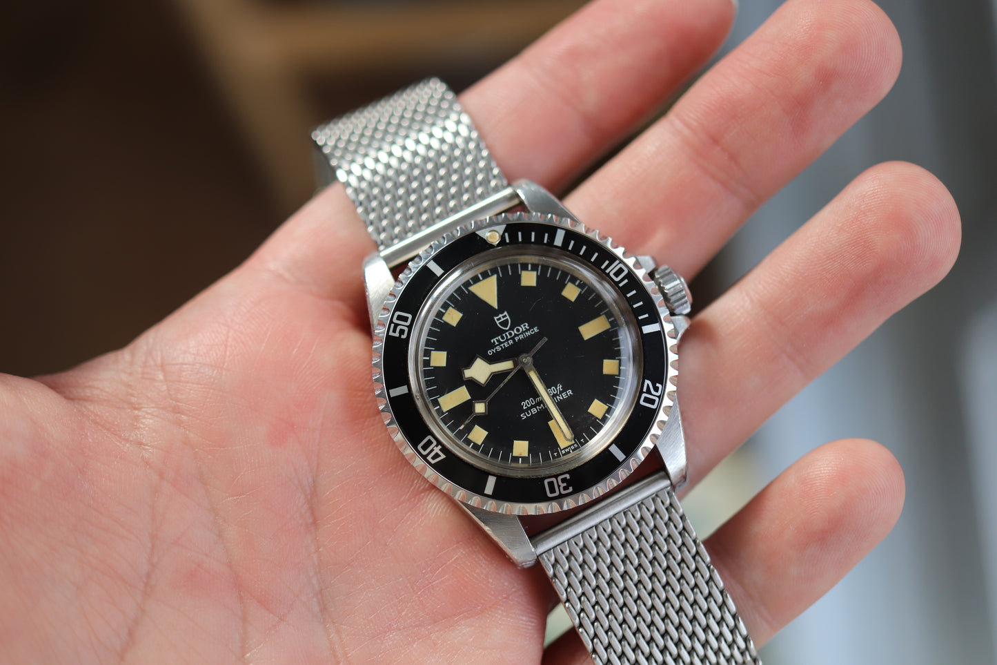 Vintage Tudor Submariner 94010 "Snowflake" - Rare Canadian Army-Issued - 1984