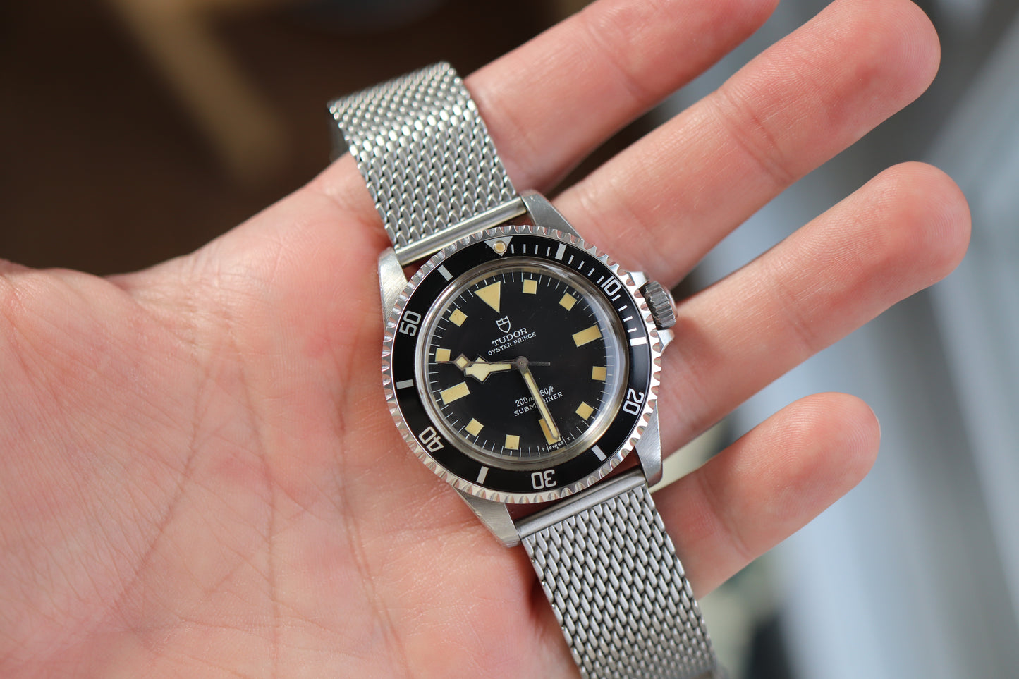 Vintage Tudor Submariner 94010 "Snowflake" - Rare Canadian Army-Issued - 1984