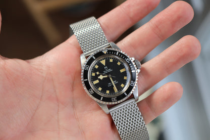 Vintage Tudor Submariner 94010 "Snowflake" - Rare Canadian Army-Issued - 1984