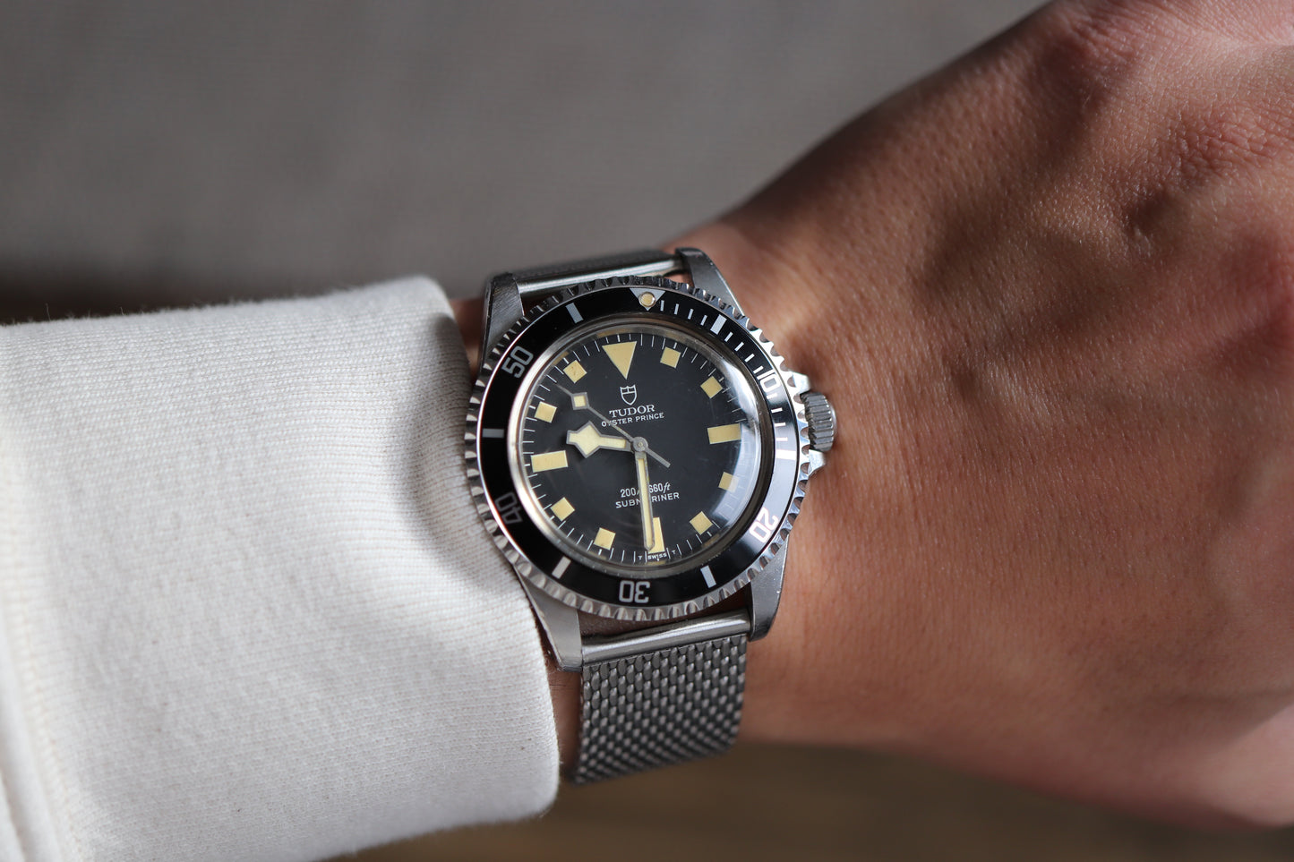 Vintage Tudor Submariner 94010 "Snowflake" - Rare Canadian Army-Issued - 1984