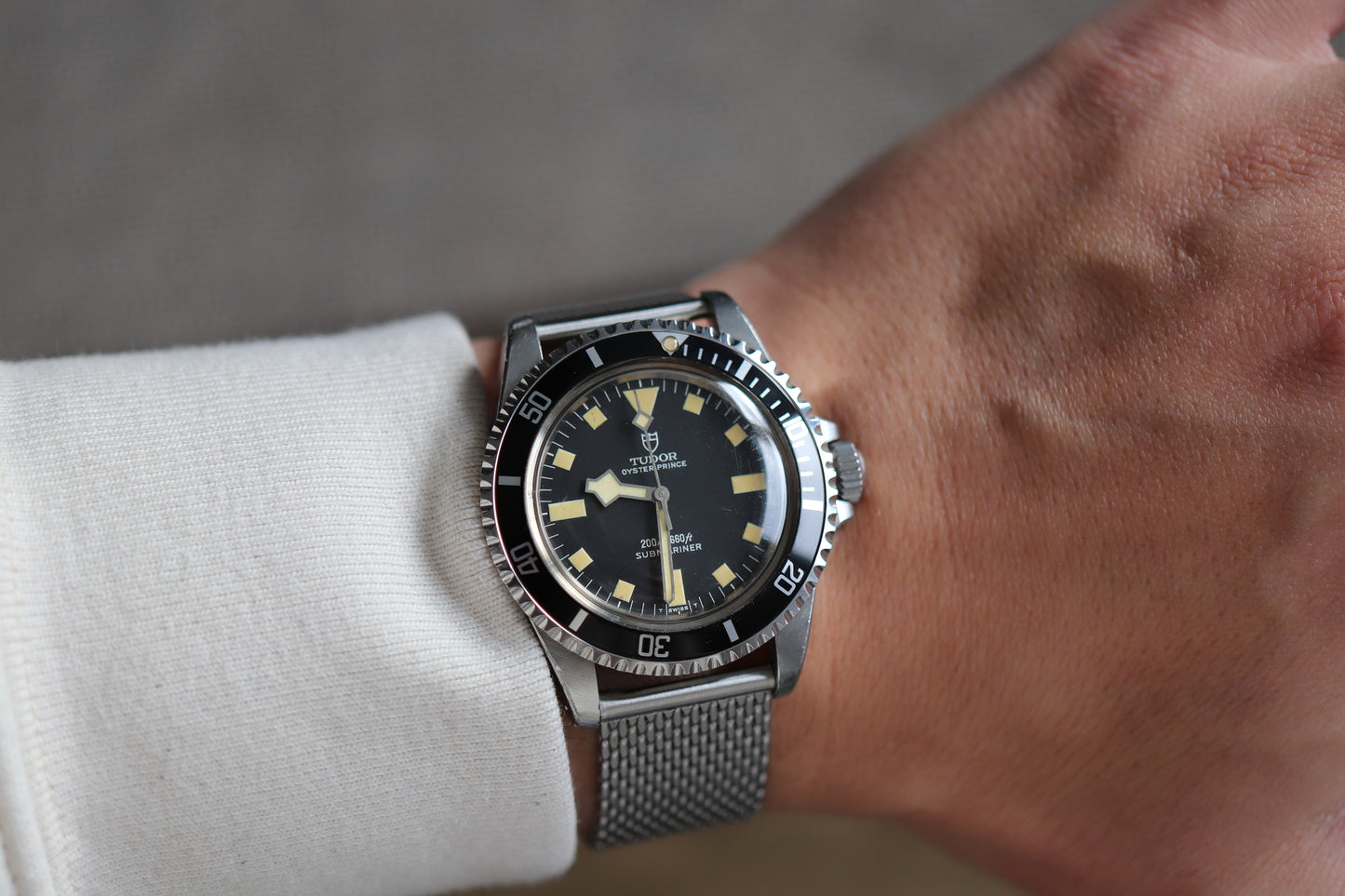 Vintage Tudor Submariner 94010 "Snowflake" - Rare Canadian Army-Issued - 1984