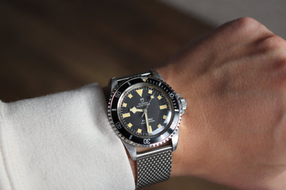 Vintage Tudor Submariner 94010 "Snowflake" - Rare Canadian Army-Issued - 1984