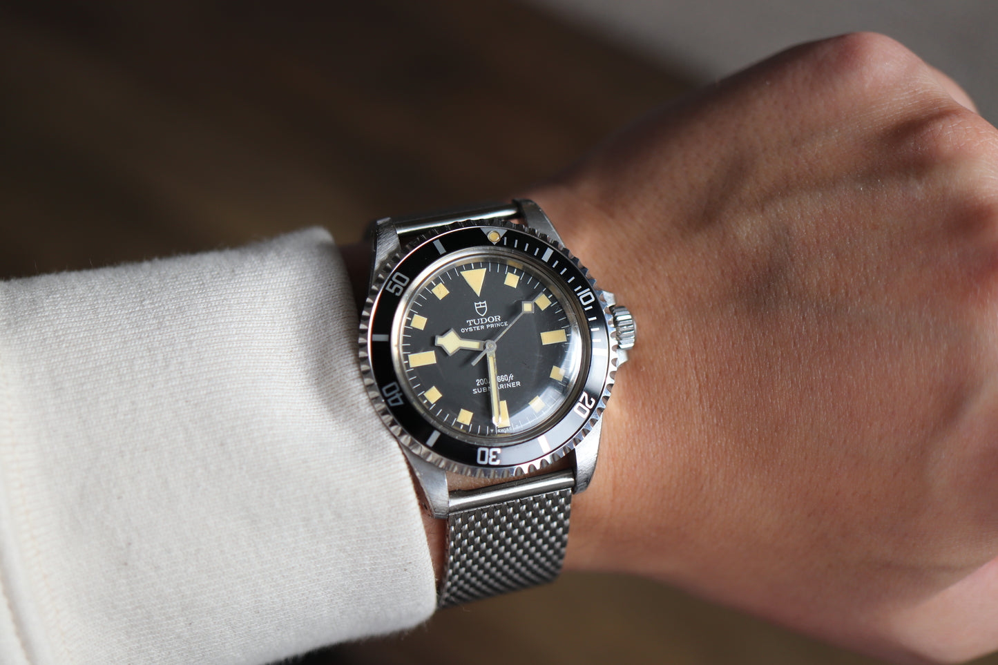 Vintage Tudor Submariner 94010 "Snowflake" - Rare Canadian Army-Issued - 1984