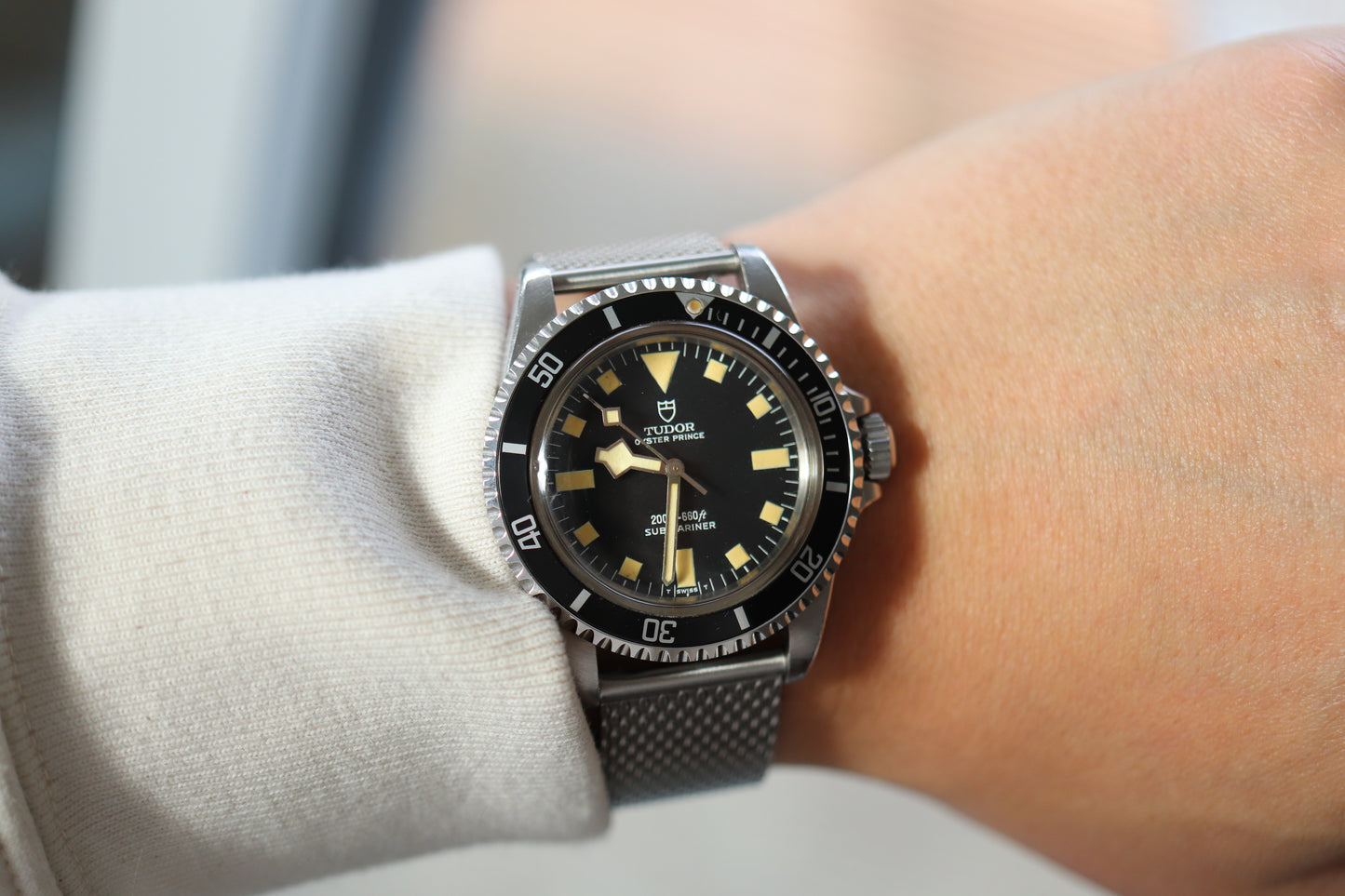 Vintage Tudor Submariner 94010 "Snowflake" - Rare Canadian Army-Issued - 1984