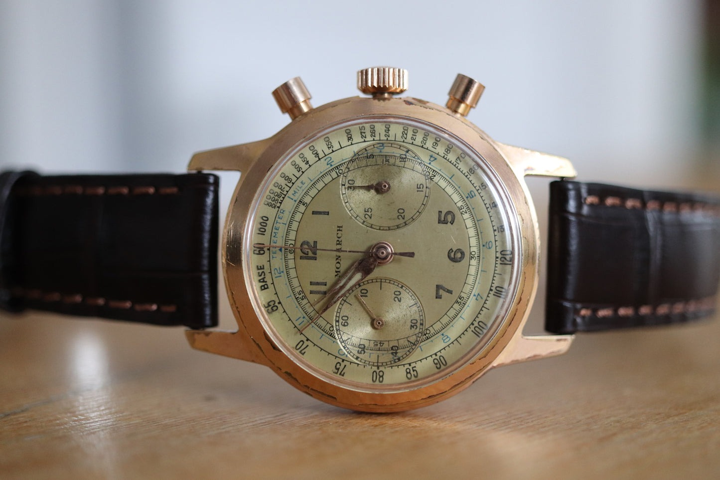 Vintage Monarch Chronograph - Manual - GP - Works well