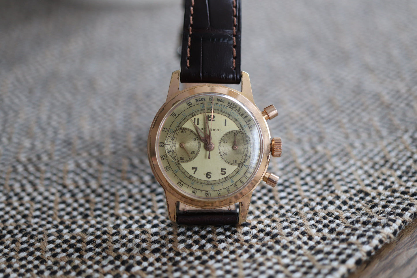 Vintage Monarch Chronograph - Manual - GP - Works well