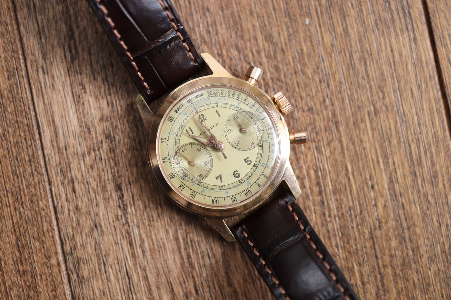 Vintage Monarch Chronograph - Manual - GP - Works well