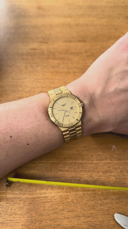 Longines Quartz MZ 5716 Textured Dial