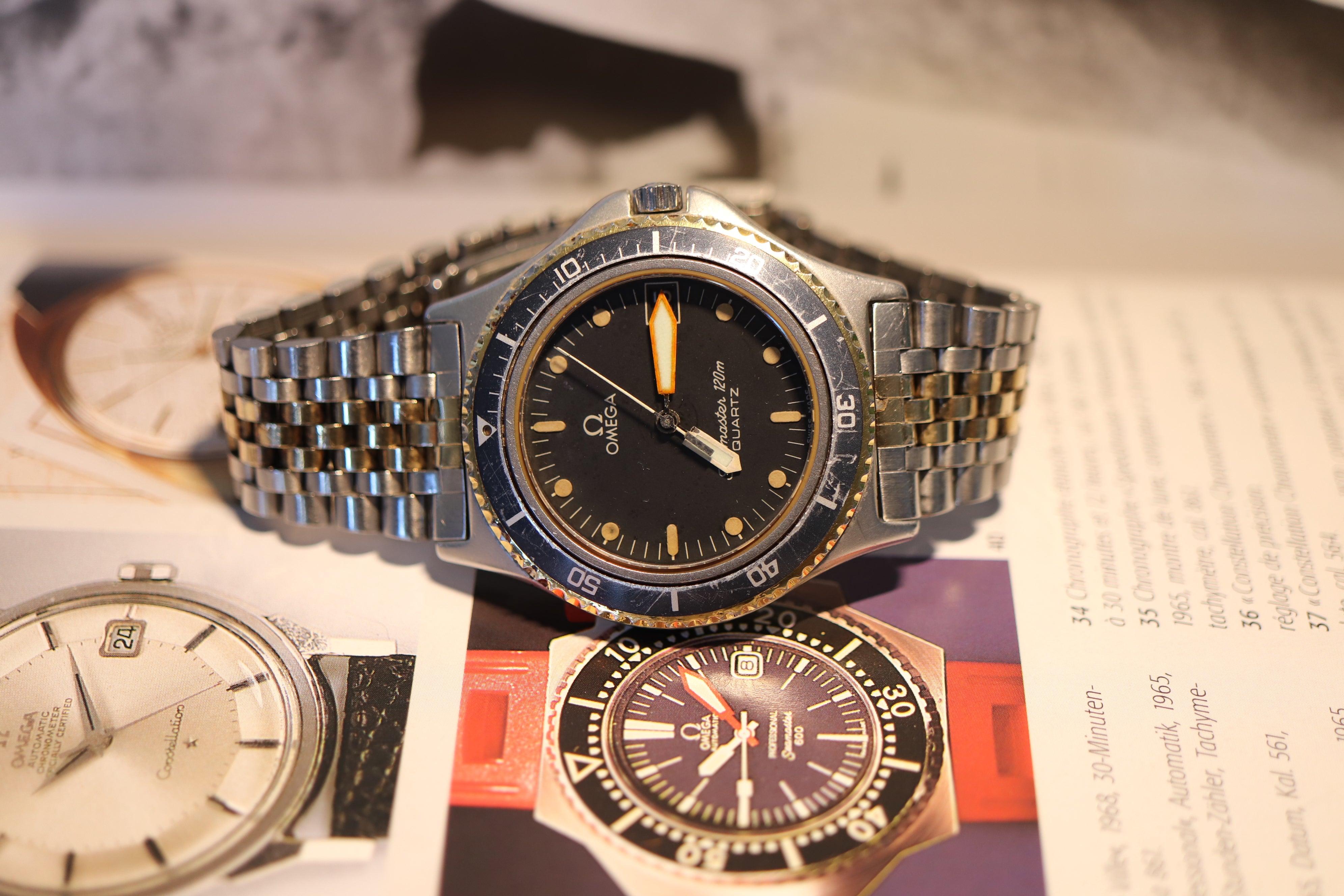 Vintage omega seamaster deals quartz 1337